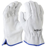 Maxisafe Natural Split Back Leather Rigger Glove (12 Pairs)
